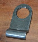 Wrought Iron Door Pull in a Dark Pewter Effect, Rustproof Finish VF9